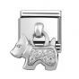 Nomination Classic Charm Stainless Steel and 925 Silver Dog 331800_09