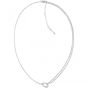 Calvin Klein Sculptured Drops Double Chain Necklace