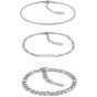 Calvin Klein Linked Bracelet - Set of 3 
35700003