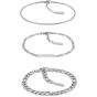 Calvin Klein Linked Bracelet - Set of 3 
35700003