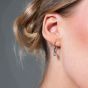 Georgini Red Carpet Venice Earrings - Silver - IE1083W