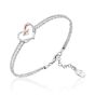 Clogau Kiss White Topaz Bracelet 3SCGKBR