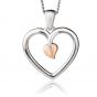 Clogau Tree Of Life Heart Pendant 3STLHP7