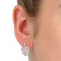 Clogau Welsh Royalty Heart Stud Earrings - 3SWLRE