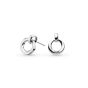 Kit Heath Bevel Cirque Link Stud Earrings 4172RP