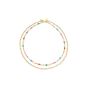 Coeur De Lion Classic Layer Necklace - Gold Multicolour 4515101500