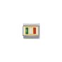 NOMINATION COMPOSABLE Classic EUROPE FLAG in stainless steel with enamel and 18k gold IRELAND