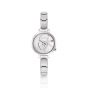 NOMINATION PARIS watch with stainless steel and leather band White
