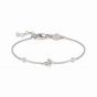 NOMINATION PRIMAVERA bracelet in 925 silver and Cubic Zirconia SMALL Silver Butterfly