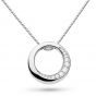 Kit Heath Bevel Cirque Zirconia Reversible Necklace