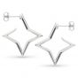 Kit Heath Empire Astoria Star Outline Hoop Stud Earrings