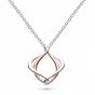 Kit Heath Entwine Alicia Small Rose Gold Necklace