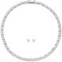 Swarovski Tennis Set, White, Rhodium Plating 5007747