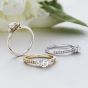Brown & Newirth 'Honour' Diamond Trilogy Engagement Ring