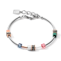Coeur De Lion GeoCUBE Bracelet - Minimalist Frontline Multicolour Motion 5025301559