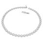 Swarovski Angelic All Around Necklace - White with Rhodium Plating