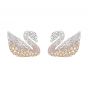 Swarovski Iconic Swan Earrings, Ombre