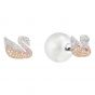 Swarovski Iconic Swan Earrings, Ombre