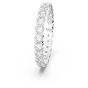 Swarovski Vittore Ring XL - White with Rhodium Plating