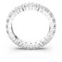 Swarovski Vittore Ring XL - White with Rhodium Plating