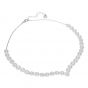 Swarovski Angelic Square Set, Large, White, Rhodium Plating 5364318