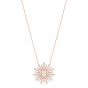 Swarovski Sunshine Long Necklace, White, Rose Gold Plating 
5459593