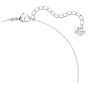 Swarovski Attract Necklace - White with Rhodium Plating