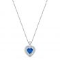 Swarovski Anniversary Sapphire Heart Necklace 551541