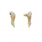 Swarovski Tropical Long Parrot Earrings - Gold-tone Plating - 5512708
