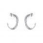 Swarovski Twist Hoop Pierced Earrings 5563908