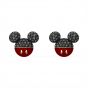 Swarovski Mickey and Minnie Pierced Earrings 5566691