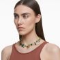 Swarovski Gema Necklace - Green with Gold Tone Plating 5613735