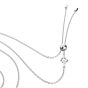 Swarovski Generation Pendant - White with Rhodium Plating 5636512