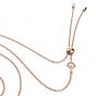 Swarovski Generation Pendant - White with Rose Gold Plating 5636513