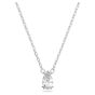 Swarovski Millenia Pendant Pear Cut - White with Rhodium Plating 5636708