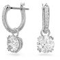 Swarovski Constella Drop Earrings - White with Rhodium Plating 5636717