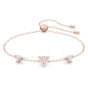 Swarovski Ortyx Bracelet Triangle Cut - White Rose Gold Tone Plated 5643737