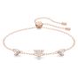 Swarovski Ortyx Bracelet Triangle Cut - White Rose Gold Tone Plated 5643737