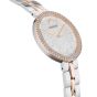 Swarovski Cosmopolitan Watch Metal Bracelet White Rose Gold Tone Finish