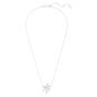 Swarovski Volta Small Bow Necklace - White with Rhodium Plating 5647583