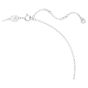Swarovski Volta Small Bow Necklace - White with Rhodium Plating 5647583