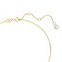 Swarovski Stilla Pear Cut Pendant - Green with Gold Tone Plating 5648751