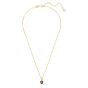  Swarovski Stilla Heart Pendant Necklace - Red with Gold Tone Plating 5648750
