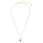Swarovski Stilla Pear Cut Pendant - Green with Gold Tone Plating 5648751