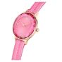 Swarovski Octea Nova Leather Strap Watch - Pink with Rose Gold Plating 5650030