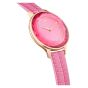 Swarovski Octea Nova Leather Strap Watch - Pink with Rose Gold Plating 5650030