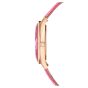 Swarovski Octea Nova Leather Strap Watch - Pink with Rose Gold Plating 5650030