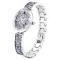 Swarovski Oval Watch Crystal Rock - Metal Bracelet Silver Tone 5656881