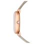 Swarovski Crystalline Wonder Watch - Beige Rose Gold Tone with Leather Strap 5656899