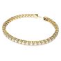 Swarovski Matrix Tennis Bracelet - White with Gold Tone Plating 5657664